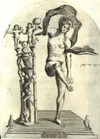 An illustration from De profanis et sacris veteribus ritibus (1644)