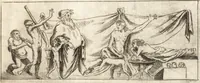 An illustration from De profanis et sacris veteribus ritibus (1644)