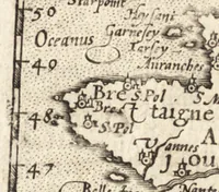 An illustration from Hand-boeck, of Cort begrijp der caerten ende beschryvinghen van alle landen des werelds (1609)
