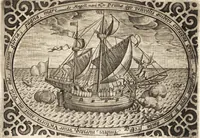 An illustration from Hand-boeck, of Cort begrijp der caerten ende beschryvinghen van alle landen des werelds (1609)
