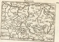 An illustration from Hand-boeck, of Cort begrijp der caerten ende beschryvinghen van alle landen des werelds (1609)