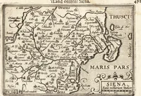 An illustration from Hand-boeck, of Cort begrijp der caerten ende beschryvinghen van alle landen des werelds (1609)