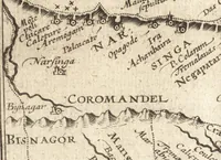 Picture 135 of 178 from Hand-boeck, of Cort begrijp der caerten ende beschryvinghen van alle landen des werelds (1609), leaf 646