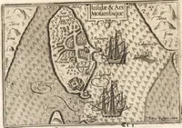 An illustration from Hand-boeck, of Cort begrijp der caerten ende beschryvinghen van alle landen des werelds (1609)