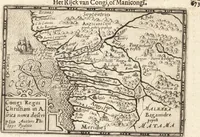 An illustration from Hand-boeck, of Cort begrijp der caerten ende beschryvinghen van alle landen des werelds (1609)