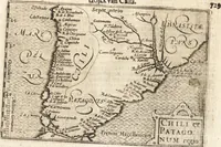 An illustration from Hand-boeck, of Cort begrijp der caerten ende beschryvinghen van alle landen des werelds (1609)