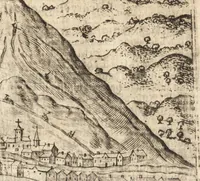 An illustration from Hand-boeck, of Cort begrijp der caerten ende beschryvinghen van alle landen des werelds (1609)