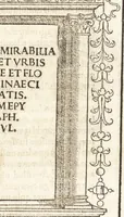 An illustration from Septem mirabilia orbis et vrbis Romae et Florentinae civitatis : cvm epytaph. pvl (1510)