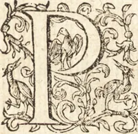 An illustration from Ivsti LipsI Opera omnia qvæ ad criticam proprie spectant : postremùm ab ipso aucta, correcta, digesta : quorum omnium index & ordo post præfationem (1611)