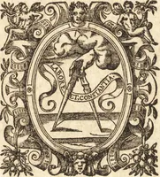 An illustration from I. LipsI De recta pronvnciatione Latinæ linguæ dialogvs (1609)