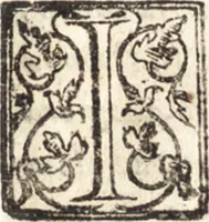 An illustration from Eccellenza della statva del San Giorgio di Donatello scultore fiorentino, posta nella facciata di fuori d'Orsan Michele (1584)