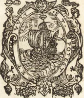 An illustration from Eccellenza della statva del San Giorgio di Donatello scultore fiorentino, posta nella facciata di fuori d'Orsan Michele (1584)