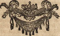 An illustration from Joh. Frieder. Christen, Professoris bey der Universität zu Leipzig, Anzeige und Auslegung der Monogrammatum : einzeln und verzogenen Anfangsbuchstaben der Nahmen, auch anderer Züge und Zeichen, unter welchen berühmte Mahler, Kupferstecher, und andere dergleichen Künstler, aus ihren Wercken sich verborgen haben : alles aus gutem Grunde und aus den ersten Wercken selbst, ietzt von neuem genommen (1747)