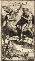 An illustration from De reysende Mercurius : verhandelende de hedendaeghsche en onlanghs tegenwoordige staet en verrichtingen van Europa, afbeeldinge der volckeren, staets-handelingen, bysondere voorvallen, en afbeeldinge der zeden, &c. : met schoone koopere platen der geschiedenissen verçiert (1673)