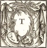 An illustration from Painting illustrated in three diallogues : containing some choice observations upon the art, together with the lives of the most eminent painters, from Cimabue, to the time of Raphael and Michel Angelo : with an explanation of the difficult terms (1685)