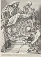 An illustration from Anatomia per uso et intelligenza del disegno; ricercata non solo su gl'ossi e muscoli del corpo humano, ma dimostrata ancora su le statue antiche più insigni di Roma; (1691)