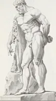 Picture 35 of 52 from Anatomia per uso et intelligenza del disegno; ricercata non solo su gl'ossi e muscoli del corpo humano, ma dimostrata ancora su le statue antiche più insigni di Roma; (1691), leaf 86