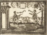 Picture 7 of 32 from Llanto del occidente en el ocaso del mas claro sol de las Españas : funebres demostraciones, que hizo, pyra real, que erigio en las exequias del rey N. Señor D. Felipe IIII. el Grande ... (1666), leaf 114