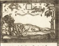 An illustration from Llanto del occidente en el ocaso del mas claro sol de las Españas : funebres demostraciones, que hizo, pyra real, que erigio en las exequias del rey N. Señor D. Felipe IIII. el Grande ... (1666)