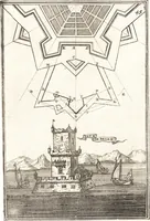 An illustration from Les travaux de Mars, ou, L'art de la guerre : divisé en trois parties ... : avec un ample détail de la milice des Turcs, tant pour l'attaque que pour la deffence : ouvrage enrichi de plus de quatre cens planches gravées en taille-douce (1684)