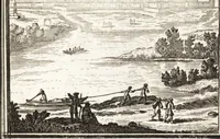 An illustration from Les travaux de Mars, ou, L'art de la guerre : divisé en trois parties ... : avec un ample détail de la milice des Turcs, tant pour l'attaque que pour la deffence : ouvrage enrichi de plus de quatre cens planches gravées en taille-douce (1684)