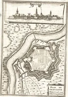 An illustration from Les travaux de Mars, ou, L'art de la guerre : divisé en trois parties ... : avec un ample détail de la milice des Turcs, tant pour l'attaque que pour la deffence : ouvrage enrichi de plus de quatre cens planches gravées en taille-douce (1684)