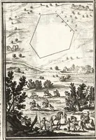 An illustration from Les travaux de Mars, ou, L'art de la guerre : divisé en trois parties ... : avec un ample détail de la milice des Turcs, tant pour l'attaque que pour la deffence : ouvrage enrichi de plus de quatre cens planches gravées en taille-douce (1684)