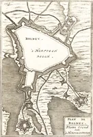 An illustration from Les travaux de Mars, ou, L'art de la guerre : divisé en trois parties ... : avec un ample détail de la milice des Turcs, tant pour l'attaque que pour la deffence : ouvrage enrichi de plus de quatre cens planches gravées en taille-douce (1684)