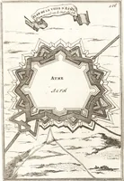 An illustration from Les travaux de Mars, ou, L'art de la guerre : divisé en trois parties ... : avec un ample détail de la milice des Turcs, tant pour l'attaque que pour la deffence : ouvrage enrichi de plus de quatre cens planches gravées en taille-douce (1684)