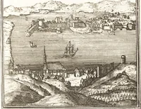 An illustration from Les travaux de Mars, ou, L'art de la guerre : divisé en trois parties ... : avec un ample détail de la milice des Turcs, tant pour l'attaque que pour la deffence : ouvrage enrichi de plus de quatre cens planches gravées en taille-douce (1684)