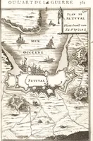 An illustration from Les travaux de Mars, ou, L'art de la guerre : divisé en trois parties ... : avec un ample détail de la milice des Turcs, tant pour l'attaque que pour la deffence : ouvrage enrichi de plus de quatre cens planches gravées en taille-douce (1684)