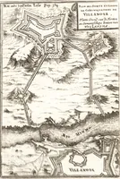 An illustration from Les travaux de Mars, ou, L'art de la guerre : divisé en trois parties ... : avec un ample détail de la milice des Turcs, tant pour l'attaque que pour la deffence : ouvrage enrichi de plus de quatre cens planches gravées en taille-douce (1684)
