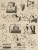 An illustration from La théorie et la pratique de la coupe des pierres et des bois, pour la construction des voutes et autres parties des bâtimens civils & militaires, ou, Traité de stéréotomie à l'usage de l'architecture (1754)