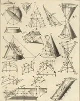 An illustration from La théorie et la pratique de la coupe des pierres et des bois, pour la construction des voutes et autres parties des bâtimens civils & militaires, ou, Traité de stéréotomie à l'usage de l'architecture (1754)