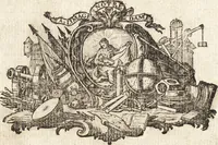 An illustration from La théorie et la pratique de la coupe des pierres et des bois, pour la construction des voutes et autres parties des bâtimens civils & militaires, ou, Traité de stéréotomie à l'usage de l'architecture (1754)