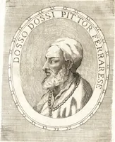 An illustration from Catalogo istorico dè pittori e scultori ferraresi, e delle opere loro : con in fine una nota esatta delle più celebri pitture delle chiese di Ferrara (1782)