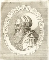 An illustration from Catalogo istorico dè pittori e scultori ferraresi, e delle opere loro : con in fine una nota esatta delle più celebri pitture delle chiese di Ferrara (1782)