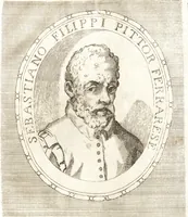 An illustration from Catalogo istorico dè pittori e scultori ferraresi, e delle opere loro : con in fine una nota esatta delle più celebri pitture delle chiese di Ferrara (1782)