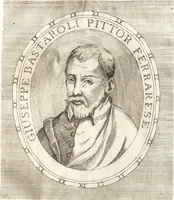 An illustration from Catalogo istorico dè pittori e scultori ferraresi, e delle opere loro : con in fine una nota esatta delle più celebri pitture delle chiese di Ferrara (1782)