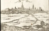 An illustration from Les travaux de Mars, ou, L'art de la guerre : divisé en trois parties ... : avec un ample détail de la milice des Turcs, tant pour l'attaque que pour la deffence : ouvrage enrichi de plus de quatre cens planches gravées en taille-douce (1684)