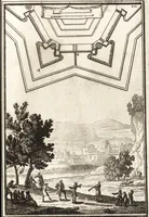 Picture 91 of 141 from Les travaux de Mars, ou, L'art de la guerre : divisé en trois parties ... : avec un ample détail de la milice des Turcs, tant pour l'attaque que pour la deffence : ouvrage enrichi de plus de quatre cens planches gravées en taille-douce (1684), leaf 232