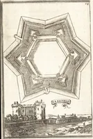 An illustration from Les travaux de Mars, ou, L'art de la guerre : divisé en trois parties ... : avec un ample détail de la milice des Turcs, tant pour l'attaque que pour la deffence : ouvrage enrichi de plus de quatre cens planches gravées en taille-douce (1684)