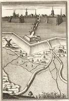 An illustration from Les travaux de Mars, ou, L'art de la guerre : divisé en trois parties ... : avec un ample détail de la milice des Turcs, tant pour l'attaque que pour la deffence : ouvrage enrichi de plus de quatre cens planches gravées en taille-douce (1684)