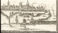 An illustration from Les travaux de Mars, ou, L'art de la guerre : divisé en trois parties ... : avec un ample détail de la milice des Turcs, tant pour l'attaque que pour la deffence : ouvrage enrichi de plus de quatre cens planches gravées en taille-douce (1684)