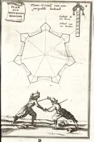 Picture 21 of 141 from Les travaux de Mars, ou, L'art de la guerre : divisé en trois parties ... : avec un ample détail de la milice des Turcs, tant pour l'attaque que pour la deffence : ouvrage enrichi de plus de quatre cens planches gravées en taille-douce (1684), leaf 68