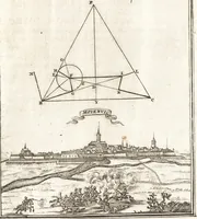 An illustration from Les travaux de Mars, ou, L'art de la guerre : divisé en trois parties ... : avec un ample détail de la milice des Turcs, tant pour l'attaque que pour la deffence : ouvrage enrichi de plus de quatre cens planches gravées en taille-douce (1684)