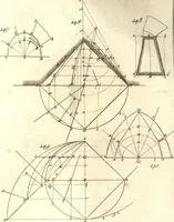 An illustration from La théorie et la pratique de la coupe des pierres et des bois, pour la construction des voutes et autres parties des bâtimens civils & militaires, ou, Traité de stéréotomie à l'usage de l'architecture (1754)