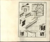 An illustration from La théorie et la pratique de la coupe des pierres et des bois, pour la construction des voutes et autres parties des bâtimens civils & militaires, ou, Traité de stéréotomie à l'usage de l'architecture (1754)