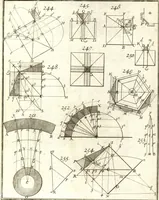 An illustration from La théorie et la pratique de la coupe des pierres et des bois, pour la construction des voutes et autres parties des bâtimens civils & militaires, ou, Traité de stéréotomie à l'usage de l'architecture (1754)