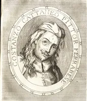 An illustration from Catalogo istorico dè pittori e scultori ferraresi, e delle opere loro : con in fine una nota esatta delle più celebri pitture delle chiese di Ferrara (1782)